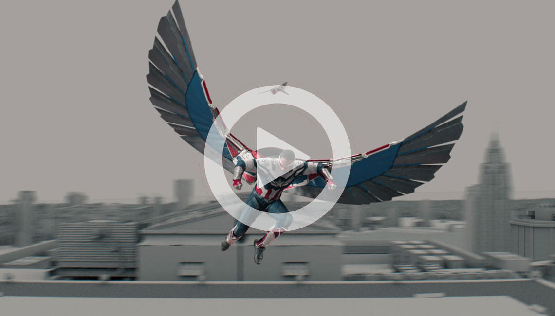 THE FALCON AND THE WINTER SOLDIER - VFX: The Falcon