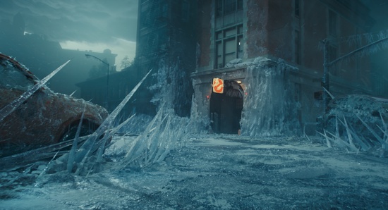 Ghostbusters: Frozen Empire firehouse