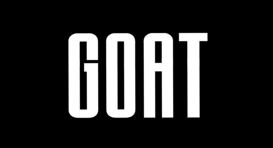 GOAT title card